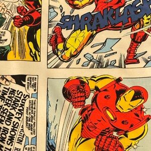 MARVEL COMICS IRON MAN women’s LEGGINGS, size L